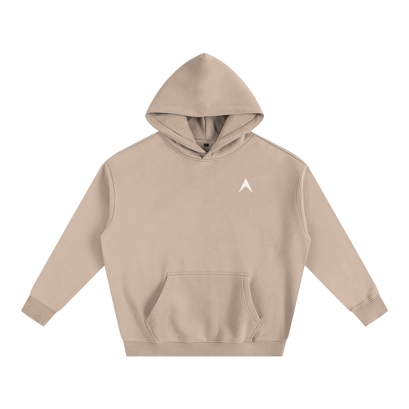 RISE HIGHER HOODIE (GREY APRICOT/WHITE)