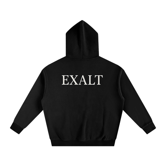 RISE HIGHER HOODIE (BLACK/WHITE)
