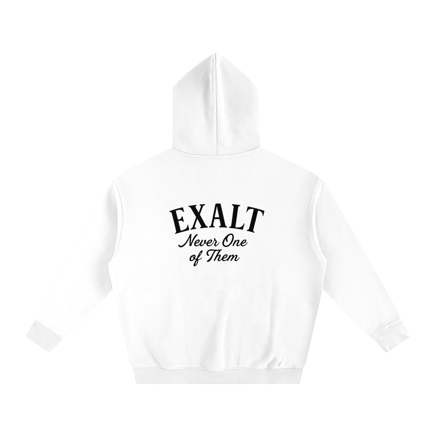 THE RAISED HOODIE (WHITE)