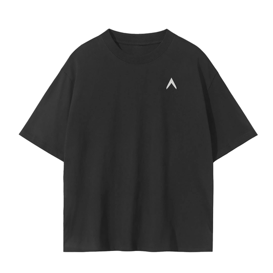 RISE HIGHER TEE (BLACK/WHITE)