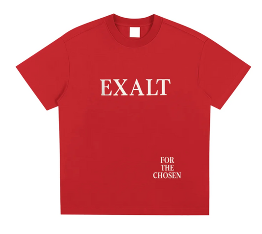 THE CHOSEN TEE (RED/WHITE)